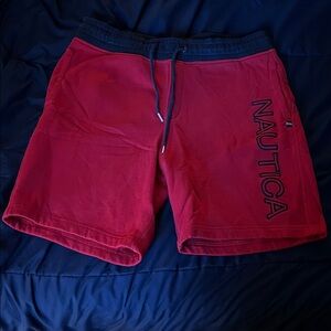 Nautica Red and Navy Casual Shorts